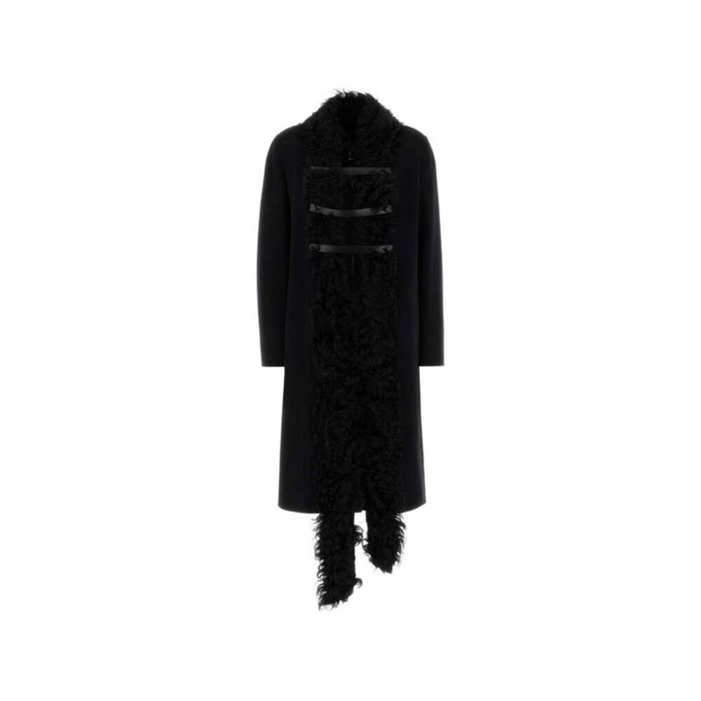 Fendi Women Wool Shearling Coat
